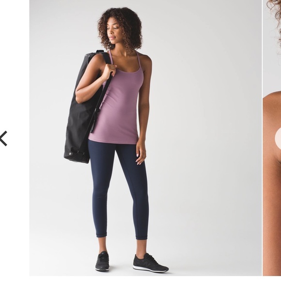 lululemon athletica Tops - Lululemon Power Y Tank *Luon
Pink Taupe